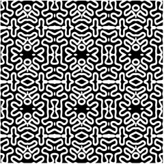 
Design seamless monochrome geometric pattern. Abstract background. Vector art.Perfect for site backdrop, wrapping paper, wallpaper, textile and surface design. 