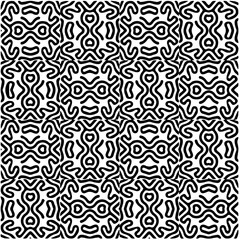 
Design seamless monochrome geometric pattern. Abstract background. Vector art.Perfect for site backdrop, wrapping paper, wallpaper, textile and surface design. 