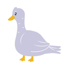 cartoon duck icon