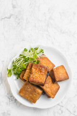 高野豆腐のステーキ