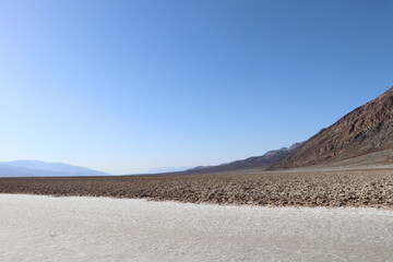 Badwater Basin Landscape in Death Valley National Park