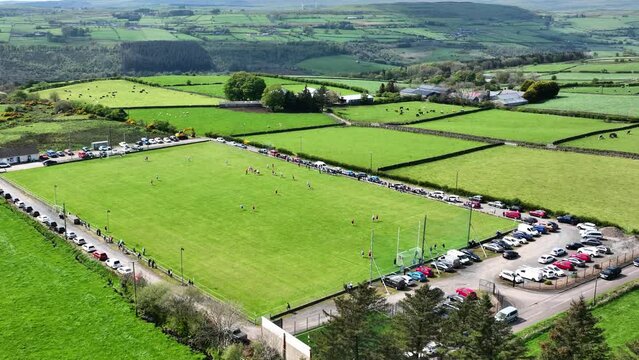 Shane O'Neills Hurling Club Pitch Glenarm Co Antrim Northern Ireland