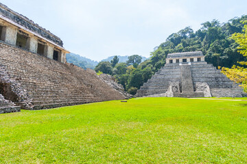 Palenque zona arqueológica, Chiapas, Mexico