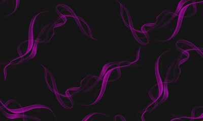 black background with purple smoke