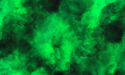 Obraz na płótnie Canvas black background with turquoise smoke