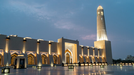 Imam Abdul Wahab Mosque: The Qatar State Grand Mosque Mosque.