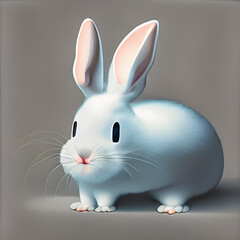 rabbit digital illustration