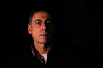 Portrait of nature men .