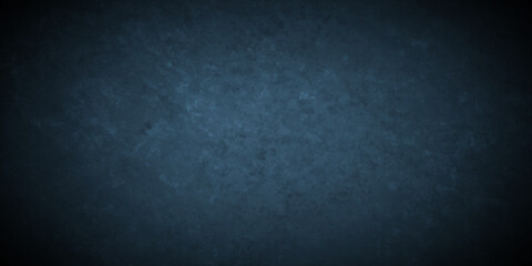 Darkblue Blackboard Dark Black and blue stone cracked grunge concrete backdrop texture background anthracite panorama. Panorama dark grey black slate background or texture.