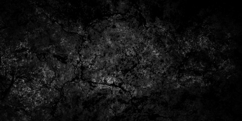 Black stone crackts vantage concrete grunge texture and backdrop background anthracite panorama. Panorama dark grey black slate background or texture. Panorama dark gray black slate pattern texture.
