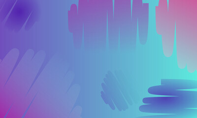 minimal abstract line gradient trendy colors