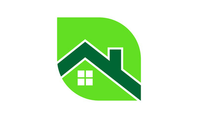 green house logo building