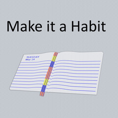 Make it a Habit concept - 521763110