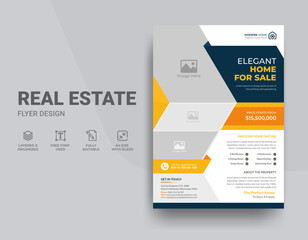 Real estate flyer Template