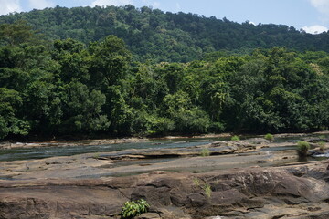 Beautiful scenery of athirappilly