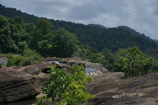 Beautiful scenery of athirappilly