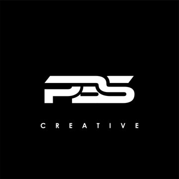 PBS Letter Initial Logo Design Template Vector Illustration