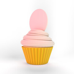 Cartoon Cupcake