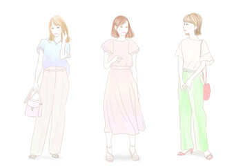 女性イラスト