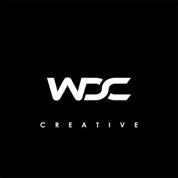 WDC Letter Initial Logo Design Template Vector Illustration
