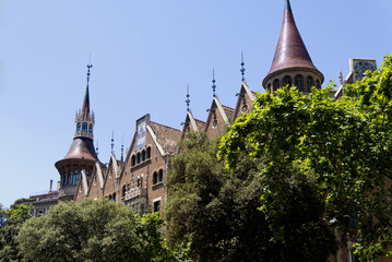 Fototapeta premium Barcelona - Casa Terradas