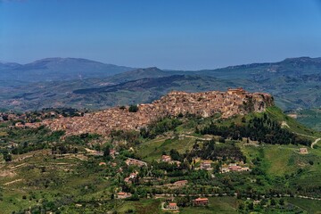 Landscape Enna, Sicily