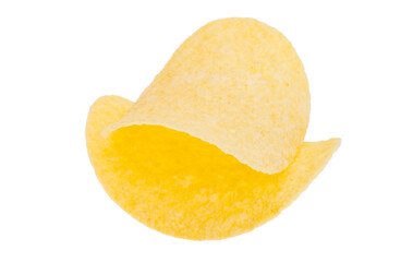 potato chips isolated