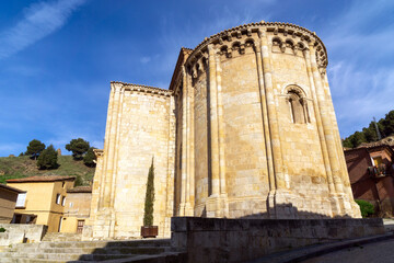 Iglesia románica de San Miguel (siglos XII-XIII). Daroca, Zaragoza, España.