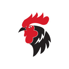 Rooster Logo Template vector
