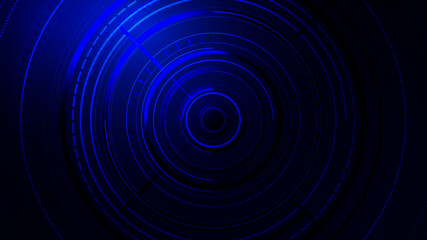 technology background with hi-tech digital data