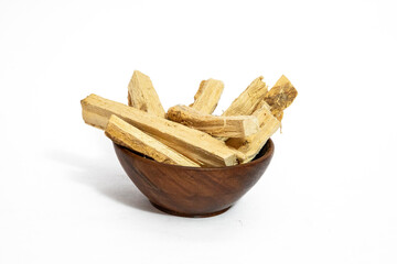 Wrightia antidysenterica or kutaj bark isolated on plan background © GraphicGearsCom