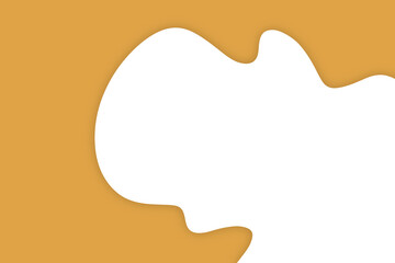 Yellow abstract background of dynamic flowing waves