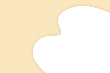 Cream color abstract background of dynamic flowing waves