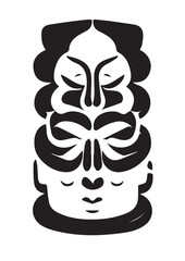 Buddhism Hindu Illustration Tattoo Black and White