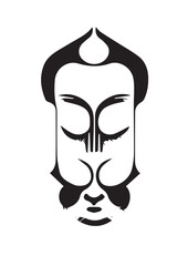 Buddhism Hindu Illustration Tattoo Black and White