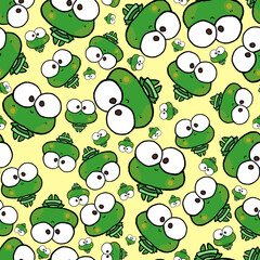 seamless pattern with apples