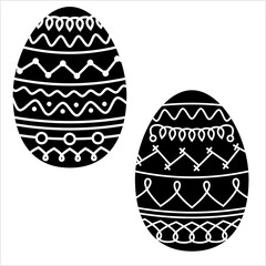 Easter Egg Icon, Paschal Egg Icon, Decorated Easter Gift