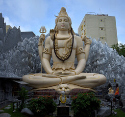 Statue of Shiva in south India.