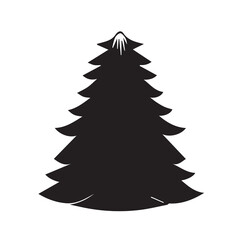 Christmas Pine Tree Illustration