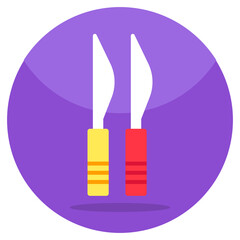 Perfect design icon of medical tools