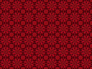 red seamless pattern floral wallpaper background design