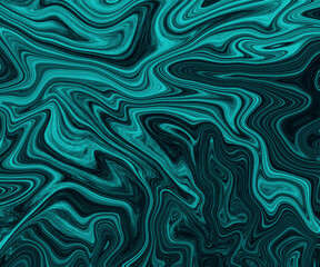Neon Cyan liquid background that looks very cool and elegant is suitable for posters, wallpapers, cards, websites, social media, and others