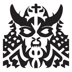 Ethnic Tribal African Symbol