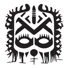 Ethnic Tribal African Symbol