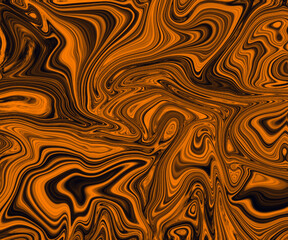 Orange liquid background that looks very cool and elegant is suitable for posters, wallpapers, cards, websites, social media, and others