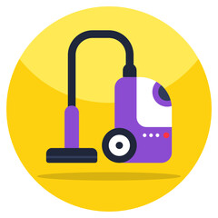 Perfect design icon of vacuum cleaner 