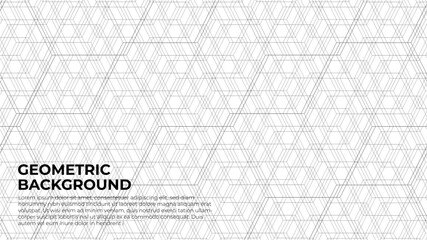 Abstract geometric shape line pattern background