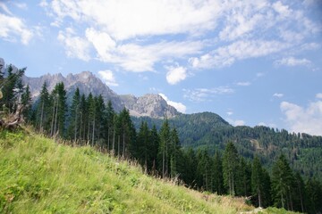 Bergblick Dolomiten