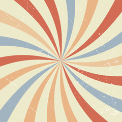 Background. Abstract colorful retro style and textured wavy shapes design. Vector illustration