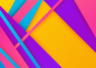 Colourful abstract background. Geometric shapes vector technology background, for design brochure, website, flyer. Geometric shapes wallpaper for poster, certificate, presentation, landing page